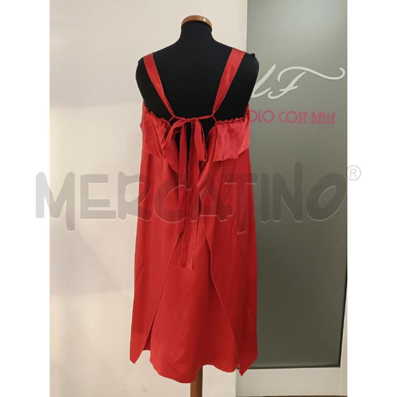 VESTITO DONNA  MIU MIU ROSSO IN SETA | Mercatino dell'Usato Roma gregorio vii 3