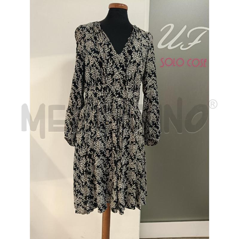 VESTITO MAX AND CO NERO FANTASIA PIOPPI  | Mercatino dell'Usato Roma gregorio vii 1
