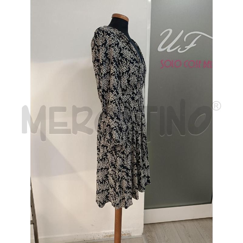 VESTITO MAX AND CO NERO FANTASIA PIOPPI  | Mercatino dell'Usato Roma gregorio vii 3