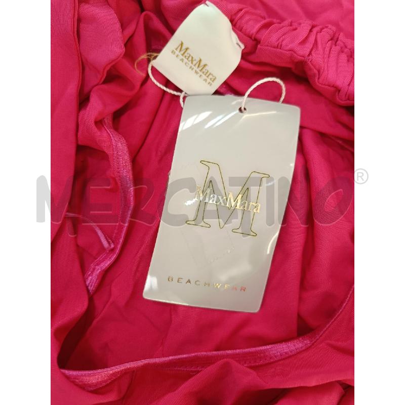 VESTITO MAX MARA BEACHWEAR ASTRO FUCSIA  | Mercatino dell'Usato Roma gregorio vii 4