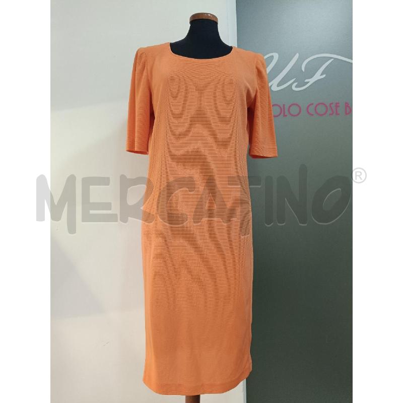 VESTITO MISSONI ARANCIO IN TESSUTO RIGATO ORIZZONTALE | Mercatino dell'Usato Roma gregorio vii 1
