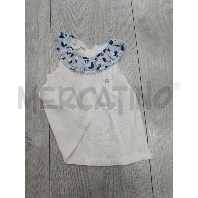 VESTITO NEONATA GUCCI BIANCO BALZE CELESTI | Mercatino dell'Usato Roma gregorio vii 2
