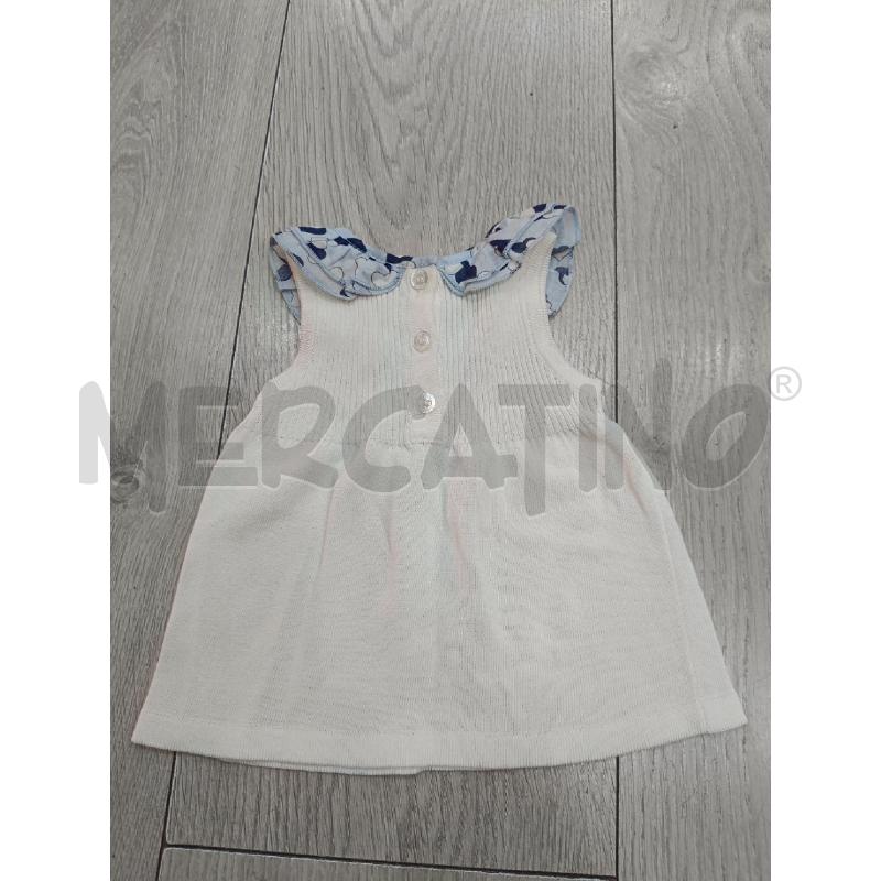 VESTITO NEONATA GUCCI BIANCO BALZE CELESTI | Mercatino dell'Usato Roma gregorio vii 3