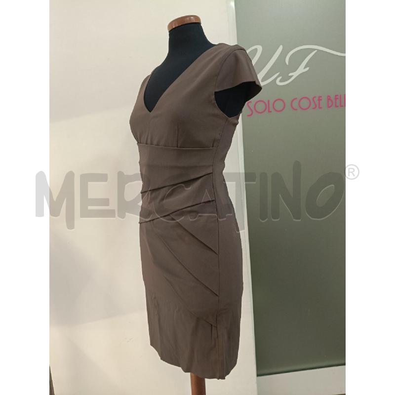 VESTITO PATRIZIA PEPE MARRONE TORTORA  | Mercatino dell'Usato Roma gregorio vii 2