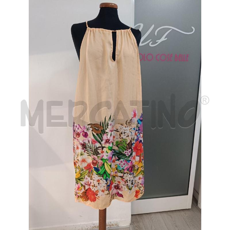 VESTITO PINKO PESCA TRAMA FLOREALE  | Mercatino dell'Usato Roma gregorio vii 1