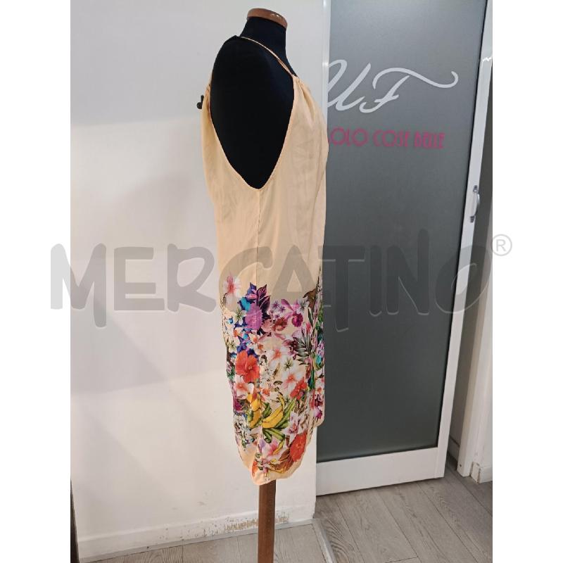 VESTITO PINKO PESCA TRAMA FLOREALE  | Mercatino dell'Usato Roma gregorio vii 3