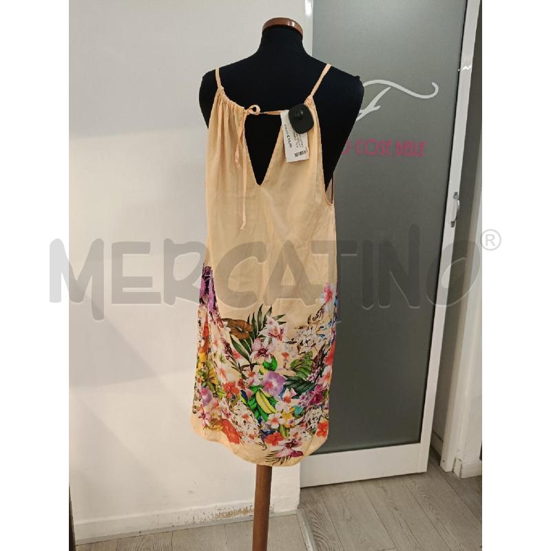 VESTITO PINKO PESCA TRAMA FLOREALE  | Mercatino dell'Usato Roma gregorio vii 4