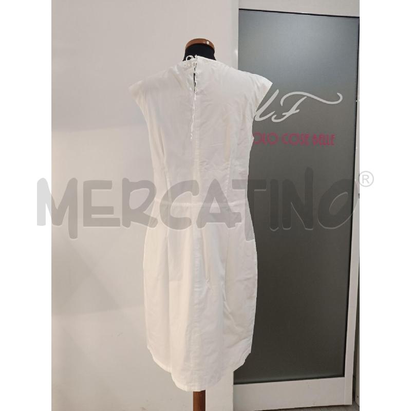 VESTITO PME PESERICO BIANCO COTONE TRAMA FLOREALE TOP | Mercatino dell'Usato Roma gregorio vii 3