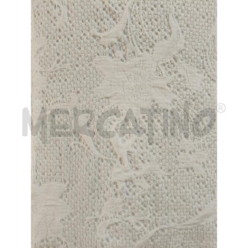 VESTITO SEVENTY IN PIZZO BIANCO CON BRETELLE  | Mercatino dell'Usato Roma gregorio vii 2
