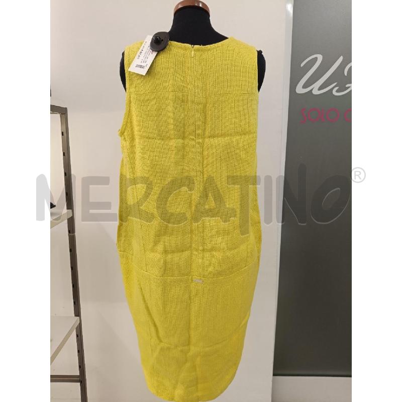 VESTITO S MAX MARA DEMI GIALLO TASCONE NIDO D APE  | Mercatino dell'Usato Roma gregorio vii 4