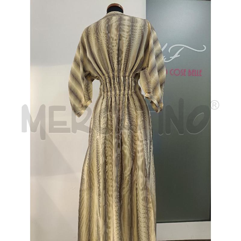 VESTITO TELA FANTASIA GESSATA VANIGLIA /GRIGIA | Mercatino dell'Usato Roma gregorio vii 3