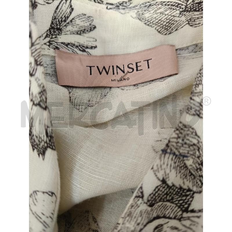 VESTITO TWINSET STAMPA CARTA GIAPPONESE  | Mercatino dell'Usato Roma gregorio vii 4