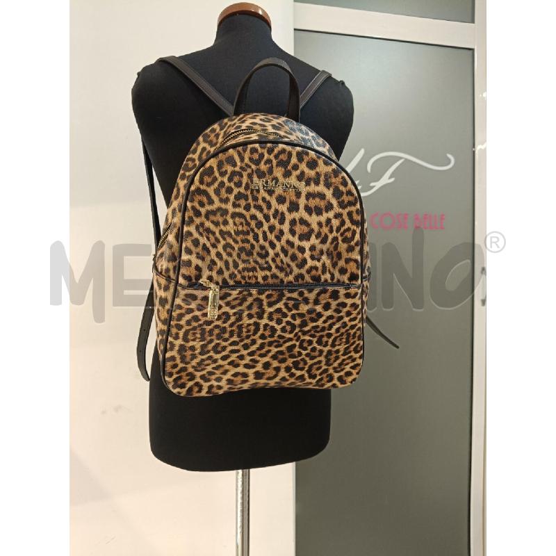 ZAINO ERMANNO SCERVINO ANIMALIER | Mercatino dell'Usato Roma gregorio vii 1