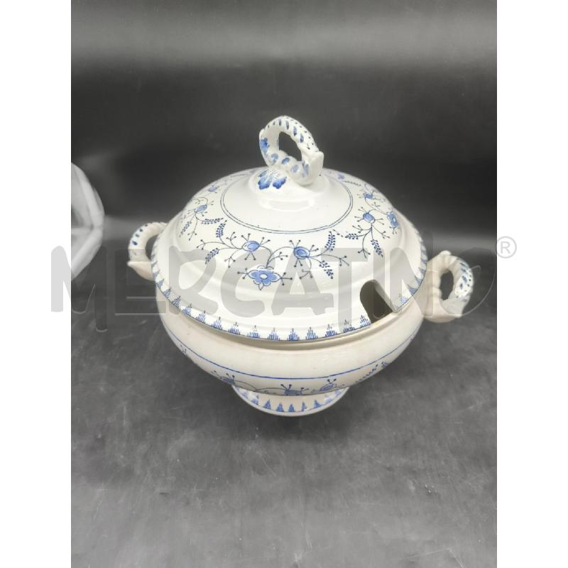 ZUPPIERA BOCH LA LOUVIERE DECORI BLU  | Mercatino dell'Usato Roma gregorio vii 1
