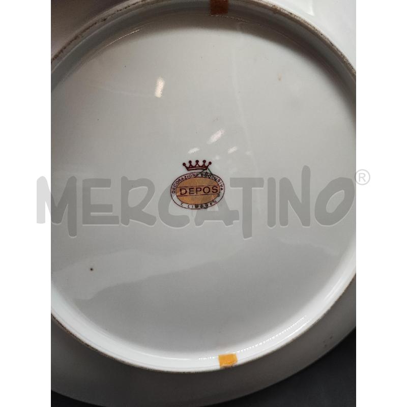 ZUPPIERA DEPOS FIORI CON PIATTO  | Mercatino dell'Usato Roma gregorio vii 3