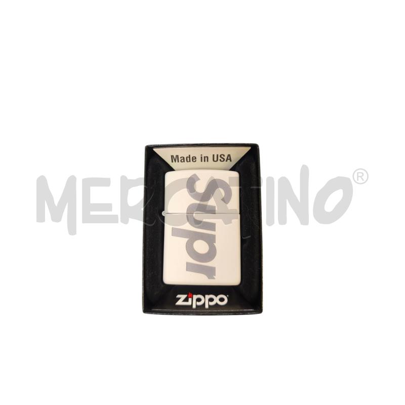 ACCENDINO ZIPPO SUPREME BIANCO  | Mercatino dell'Usato Roma appia 1
