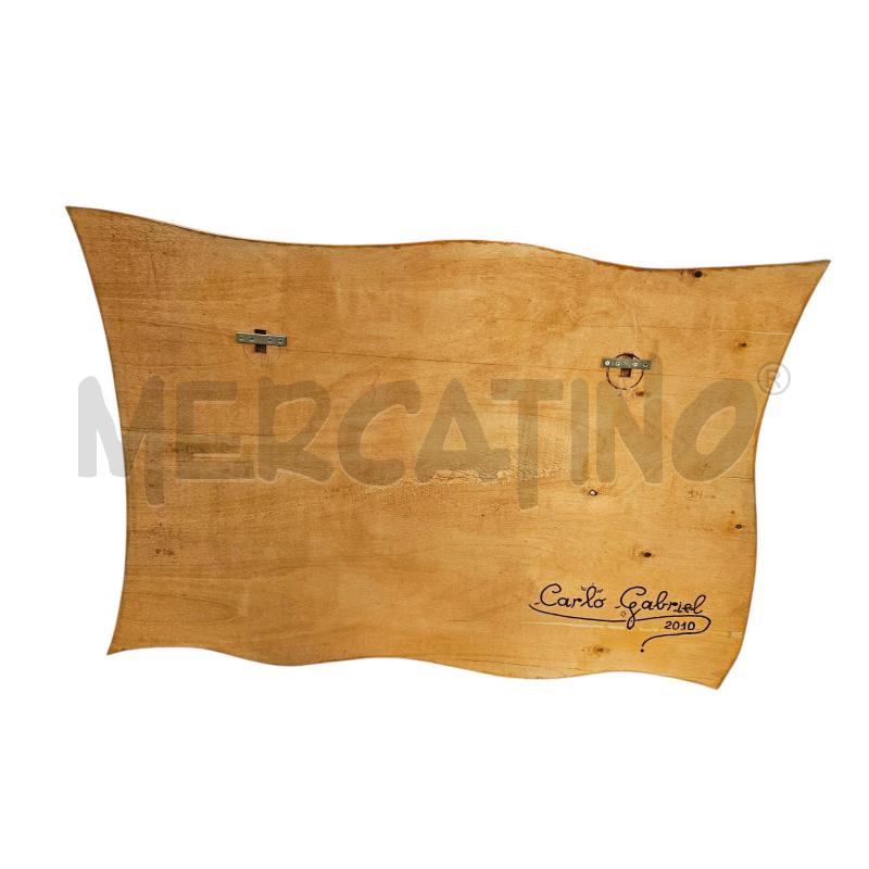 BANDIERA PIRATA IN LEGNO JOLLY ROGER | Mercatino dell'Usato Roma appia 3