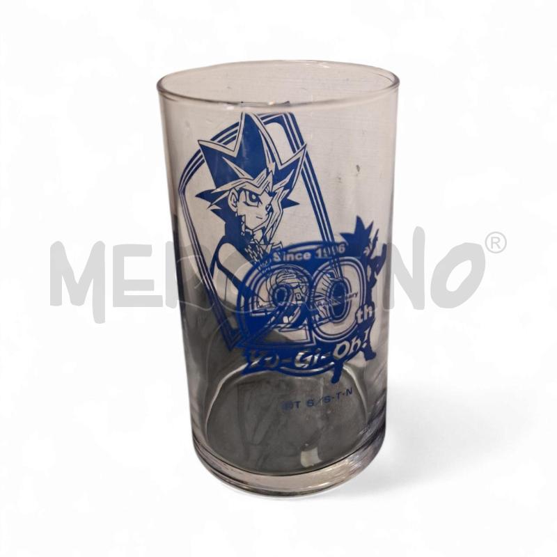 BICCHIERE YUGIOH TRASPARENTE | Mercatino dell'Usato Roma appia 2