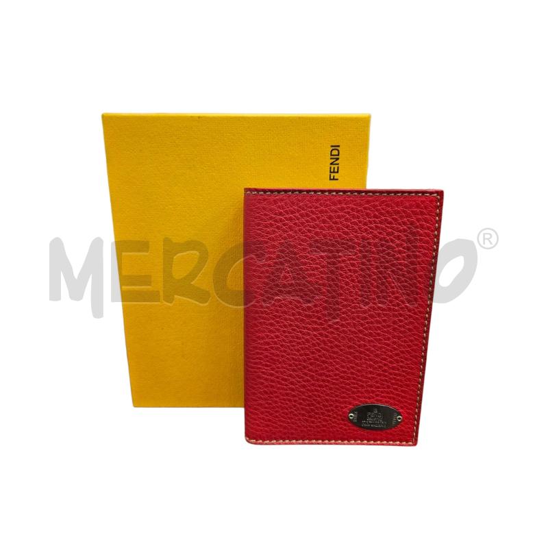 BLOCK NOTES FENDI ROSSA LA SELLERIA | Mercatino dell'Usato Roma appia 1