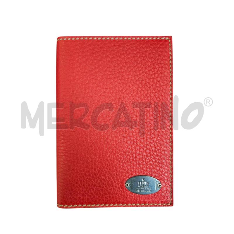 BLOCK NOTES FENDI ROSSA LA SELLERIA | Mercatino dell'Usato Roma appia 4