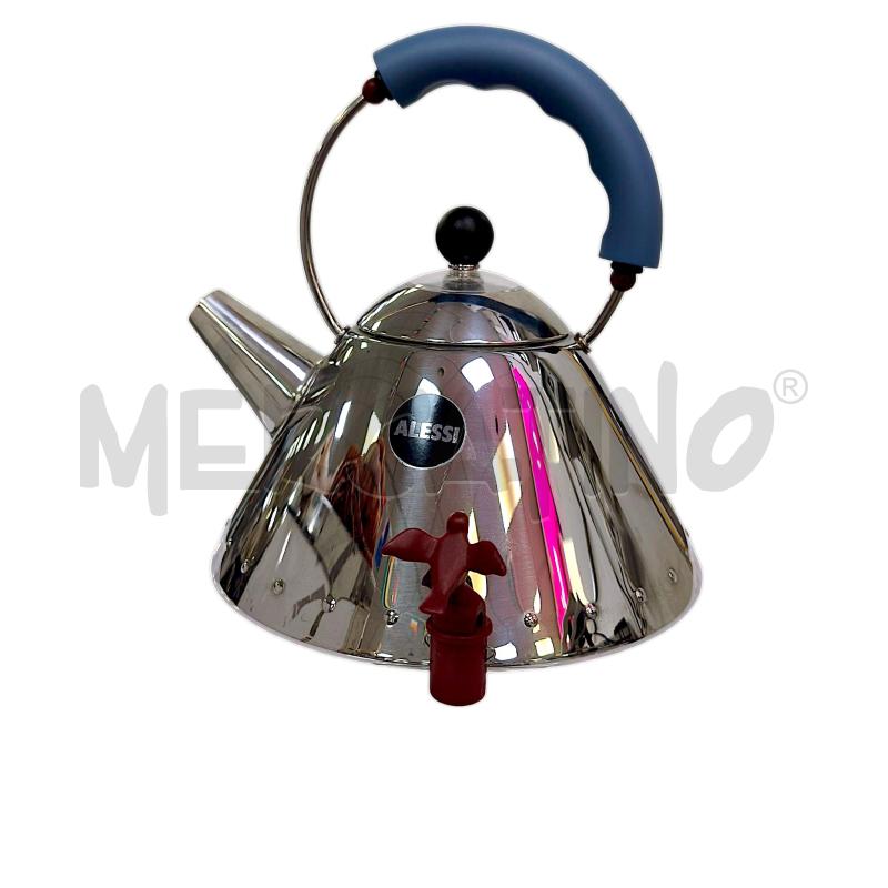 BOLLITORE ALESSI UCCELLINO BORDEAUX  | Mercatino dell'Usato Roma appia 3
