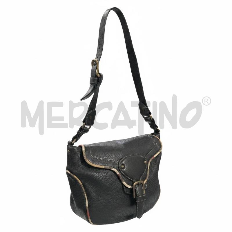 BORSA DONNA BURBERRY PELE BORDI TARTAN  | Mercatino dell'Usato Roma appia 1