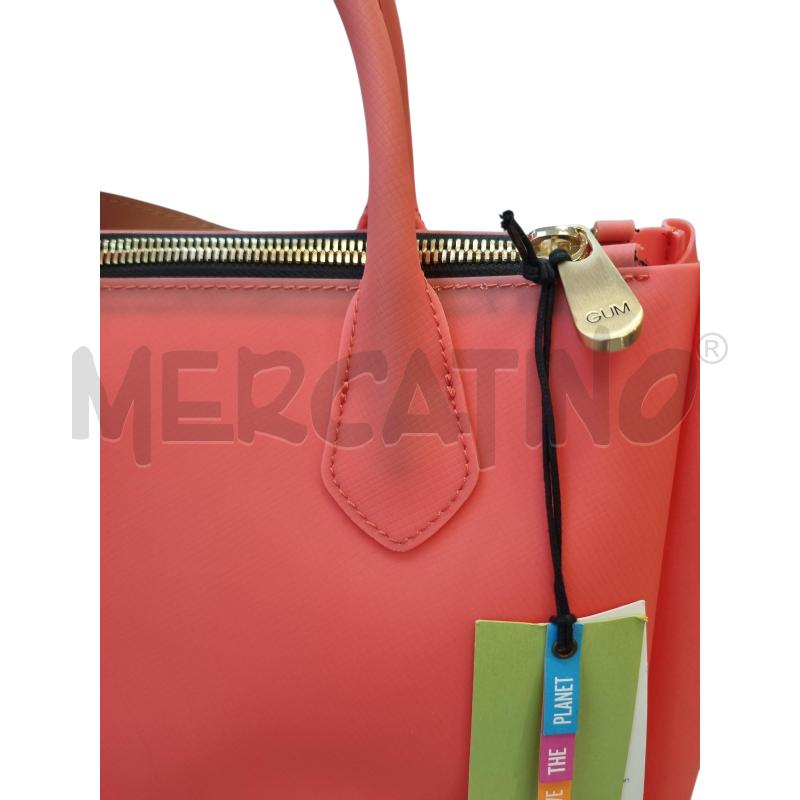 BORSA DONNA GUM SALMONE TRACOLLA BEIGE  | Mercatino dell'Usato Roma appia 2