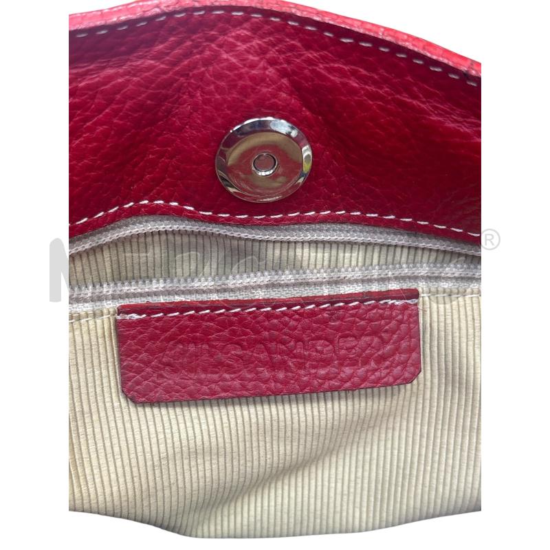 BORSA DONNA JIL SANDER ROSSA PELLE | Mercatino dell'Usato Roma appia 4