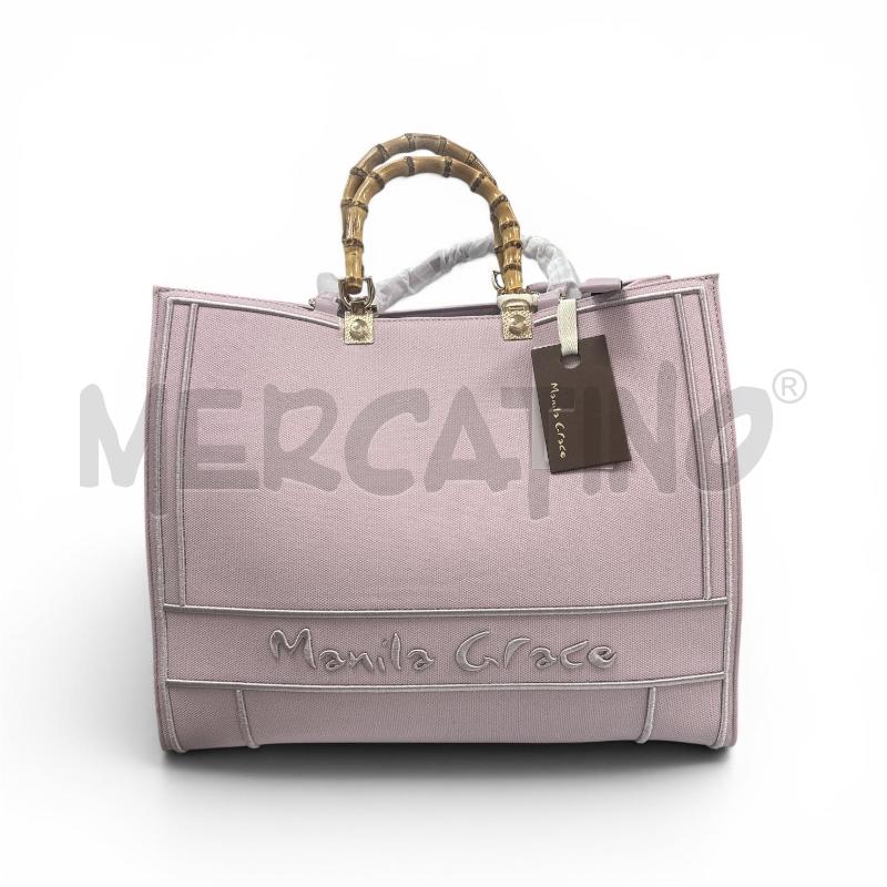 BORSA DONNA MANILA GRACE LIKLLA MANIC BAMBOO MARRON  | Mercatino dell'Usato Roma appia 1