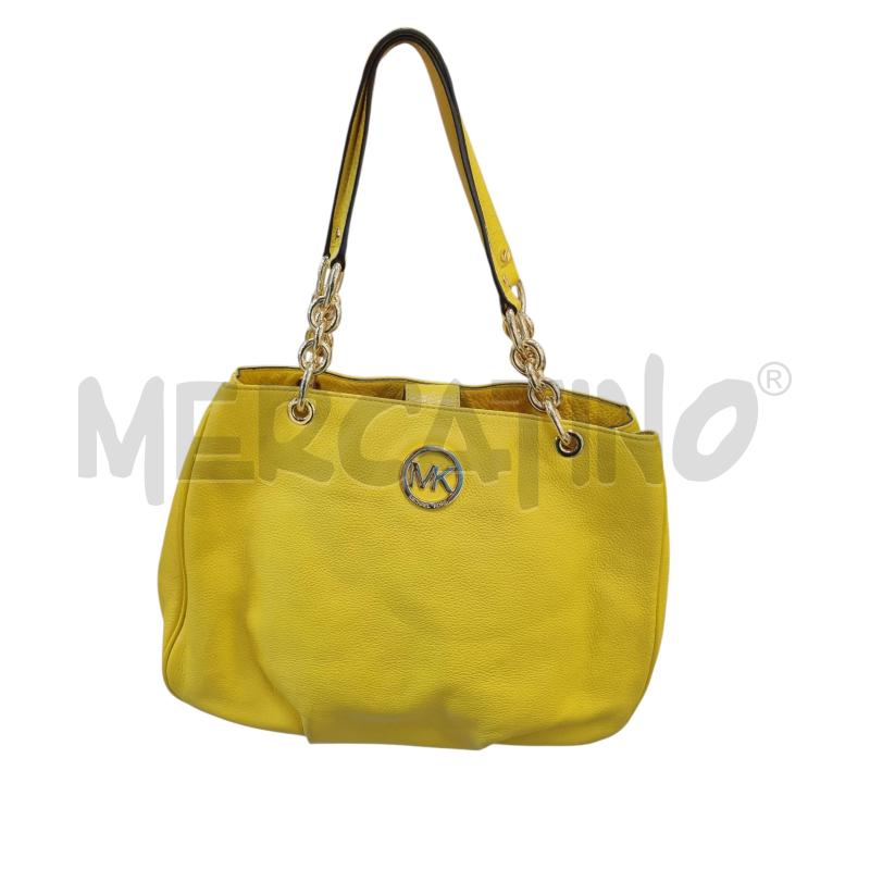 BORSA DONNA MICHAEL KORS PELLE GIALL CATE DORAT  | Mercatino dell'Usato Roma appia 1