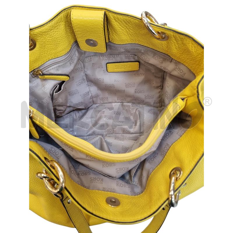BORSA DONNA MICHAEL KORS PELLE GIALL CATE DORAT  | Mercatino dell'Usato Roma appia 2