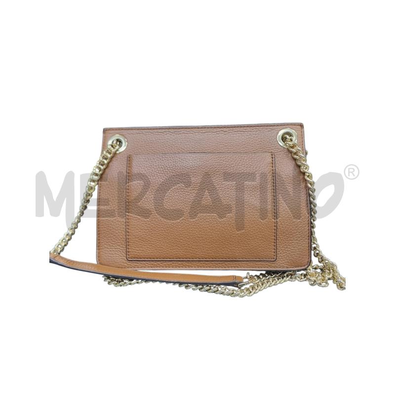 BORSA DONNA MICHAEL KORS PELLE MARRONE BORCHIE DORAT  | Mercatino dell'Usato Roma appia 2