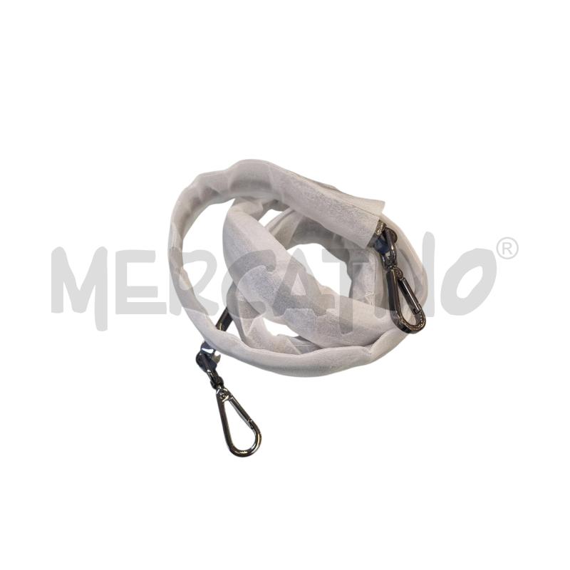 BORSETTA DONNA TRUSSARDI JEANS ECOPELLE BLU BORCHIE ARGENTATE  | Mercatino dell'Usato Roma appia 4