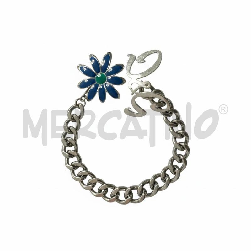 BRACCIALE D&G ACC FIORE  BLU VERDE | Mercatino dell'Usato Roma appia 1