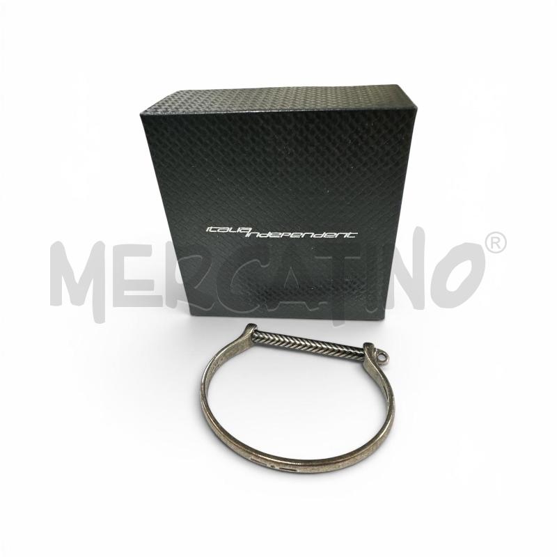 BRACCIALE ITALIA INDEPENDENT SILVER 925 | Mercatino dell'Usato Roma appia 1