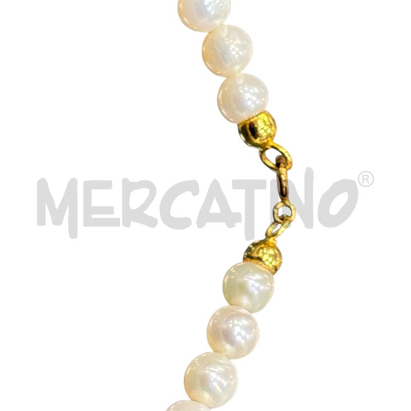 BRACCIALE PERLE CHIUSURA MP DORAT  | Mercatino dell'Usato Roma appia 2