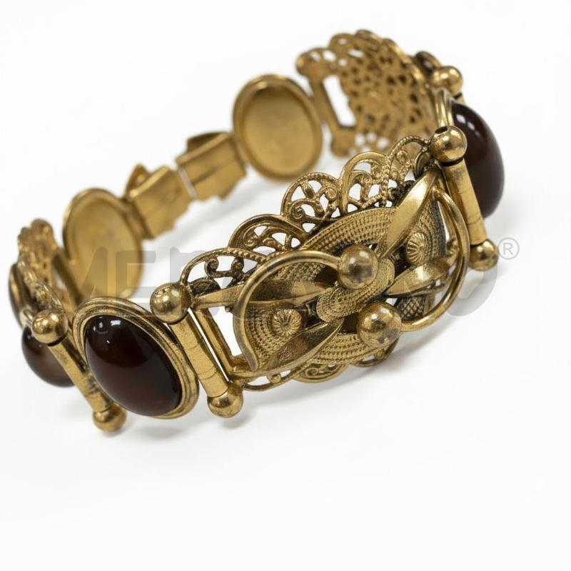 BRACCIALE STUDIO M DUE BIJOUX DORATO MARR | Mercatino dell'Usato Roma appia 1