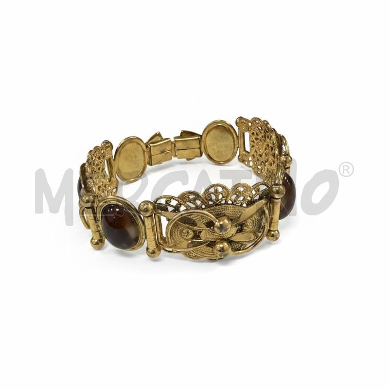 BRACCIALE STUDIO M DUE BIJOUX DORATO MARR | Mercatino dell'Usato Roma appia 2
