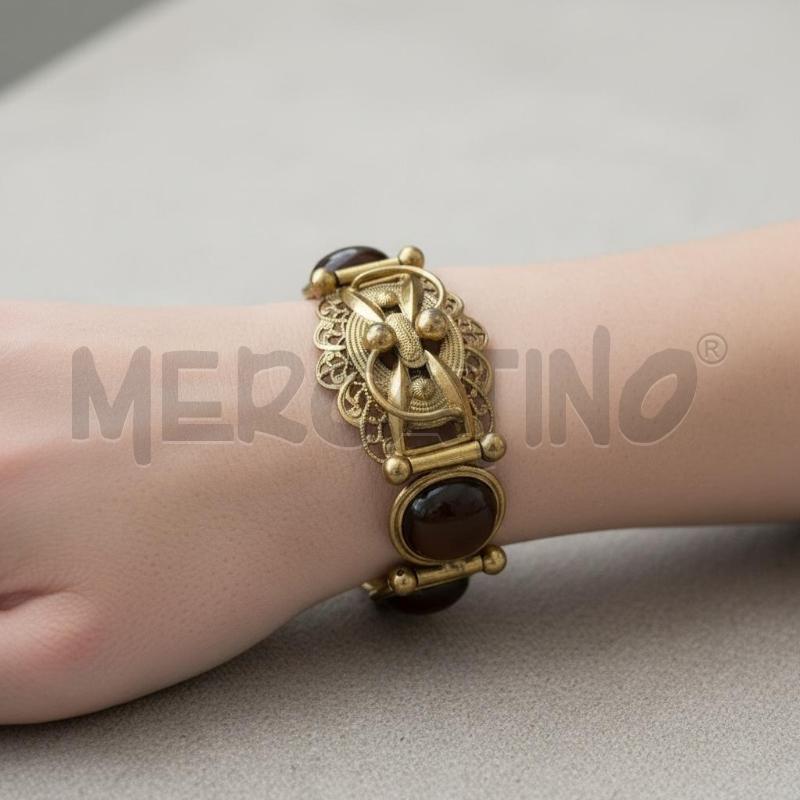 BRACCIALE STUDIO M DUE BIJOUX DORATO MARR | Mercatino dell'Usato Roma appia 3
