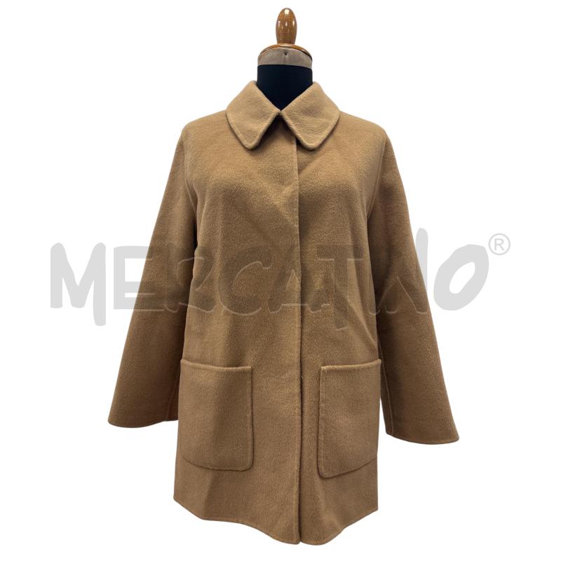CAPPOTTO DONNA LUISA SPAGNOLI MARRONE | Mercatino dell'Usato Roma appia 1