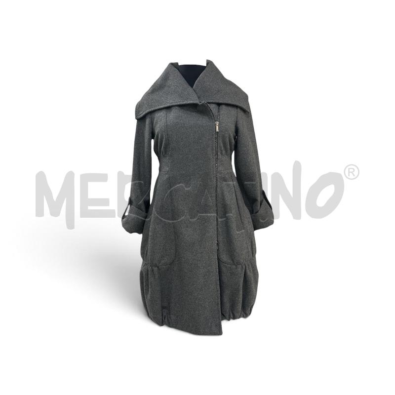 CAPPOTTO DONNA MAX&CO GRIG 80% LANA | Mercatino dell'Usato Roma appia 1