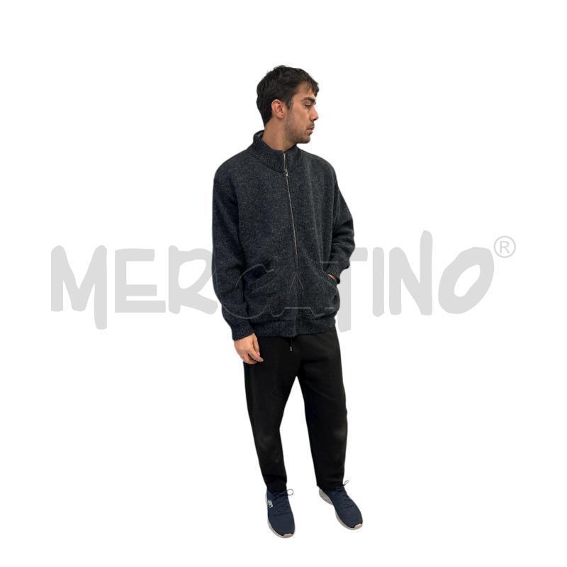 CARDIGAN UOMO WOOLRICH BLU INT GRIG RIGHE BLU | Mercatino dell'Usato Roma appia 1