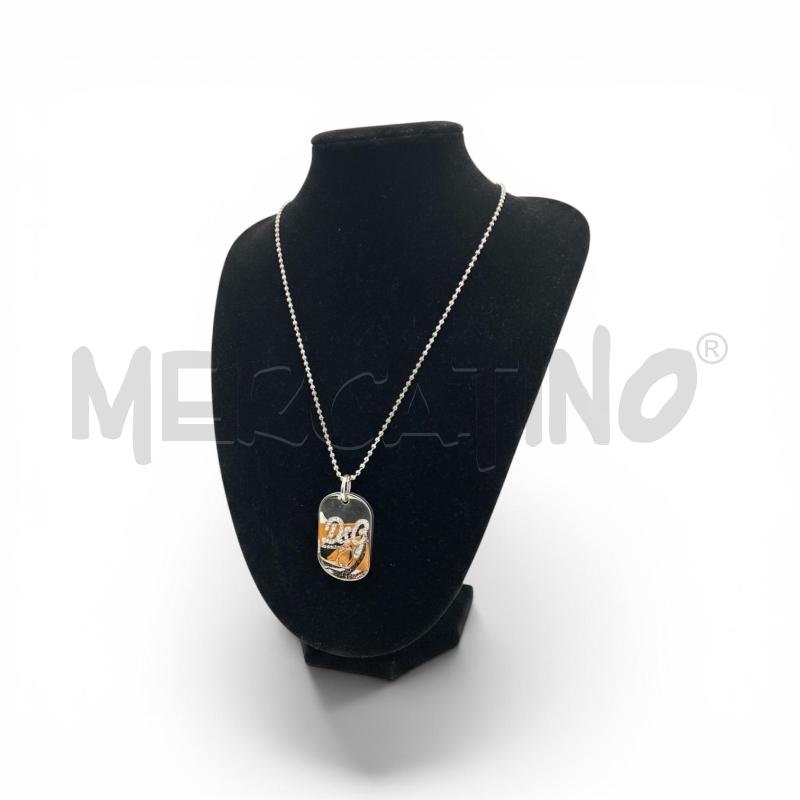 COLLANA D&G TP PIASTRA MILITARE | Mercatino dell'Usato Roma appia 1