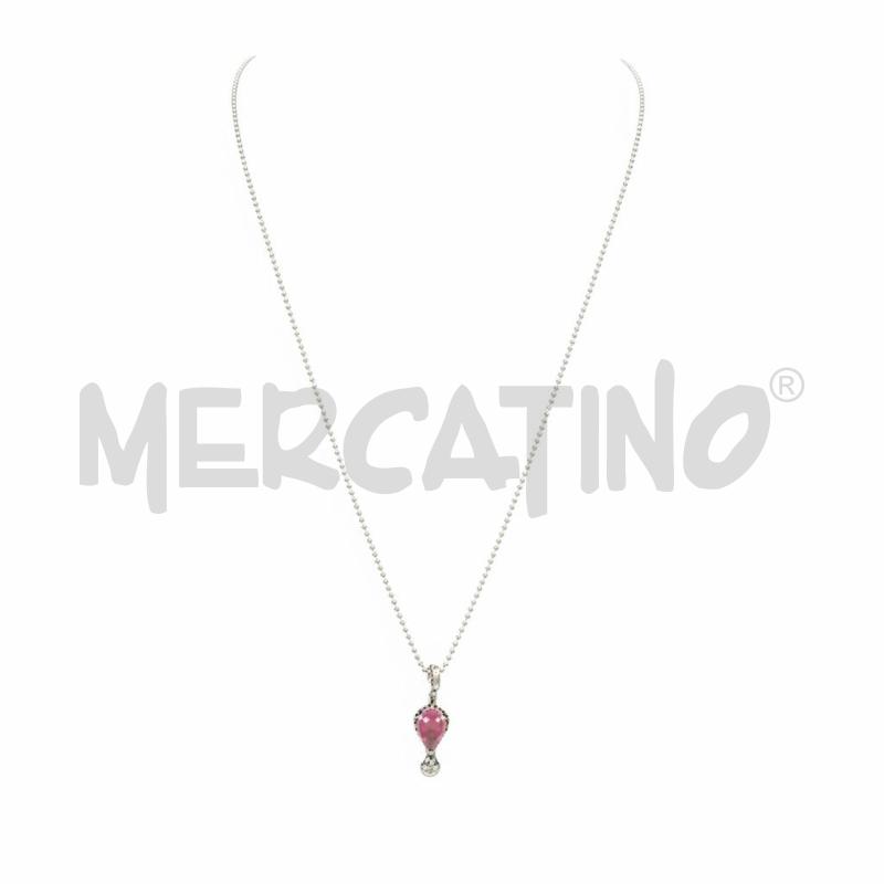 COLLANA ROSATO MP ARG MONGOLFIERA | Mercatino dell'Usato Roma appia 1