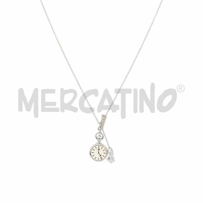 COLLANA SWAROVSKI DISNEY OROLOGIO ALICE IN WONDERLAND | Mercatino dell'Usato Roma appia 2