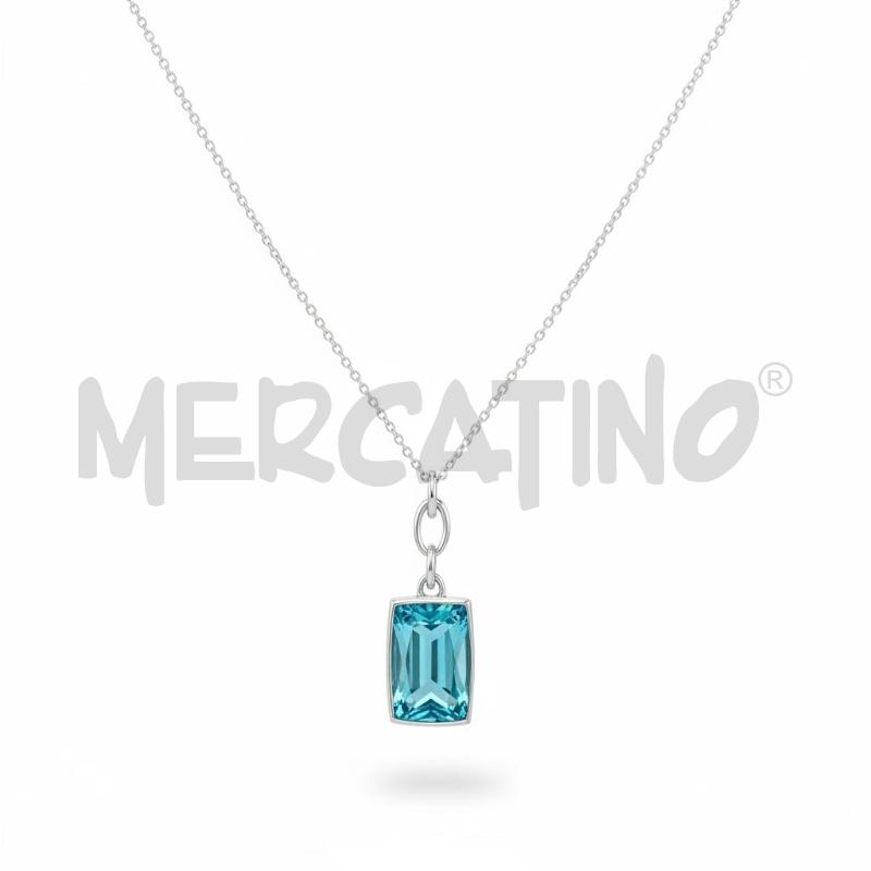 COLLANA SWAROVSKI PENDENTI CELESTE | Mercatino dell'Usato Roma appia 2