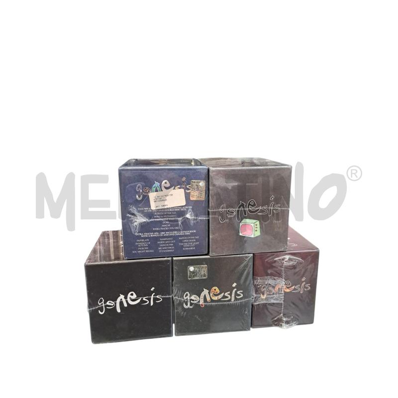 COLLEZIONE 5PZ BOX CD/DVD GENESIS  | Mercatino dell'Usato Roma appia 2