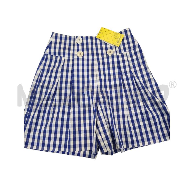 COMPLETO DONNA LUISA SPAGNOLI QUADRAT BLU  BIANC G+SHORTS  | Mercatino dell'Usato Roma appia 2