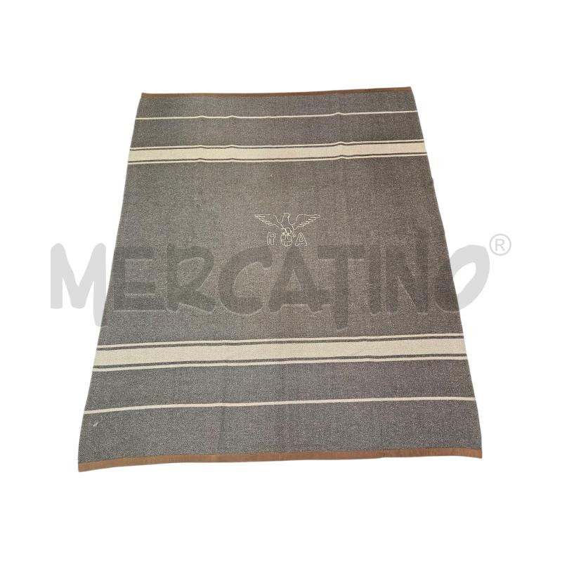 COPERTA ORIGINALE IN LANA GRIGIA DA SOLDATO ITALIANO | Mercatino dell'Usato Roma appia 2