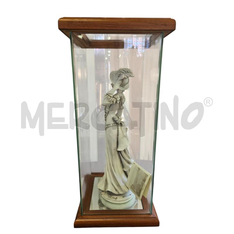 DAMA CAPODIMONTE PASCAL STATUA CON TECA | Mercatino dell'Usato Roma appia 4